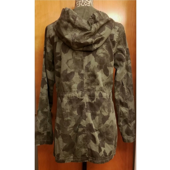 Mossimo Camo Hooded Anorak Jacket M - Picture 5 of 8